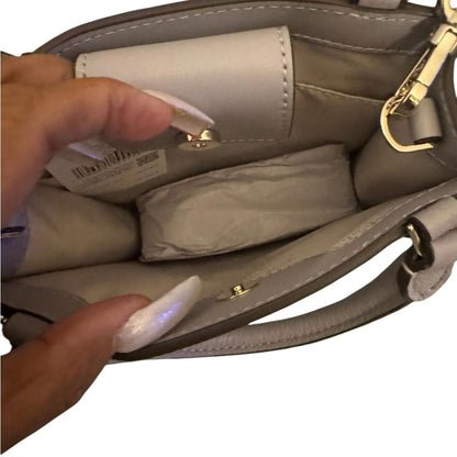 Women’s Pink & Gray Colorblock Mini Tote Crossbody Bag