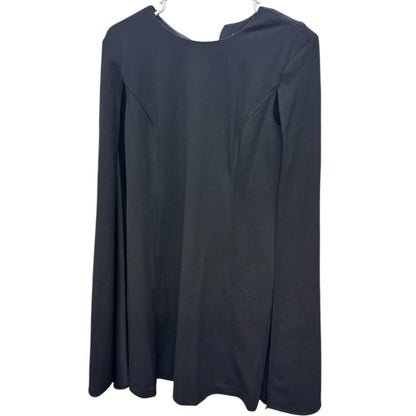 Calvin Klein Black Mini Cape Dress