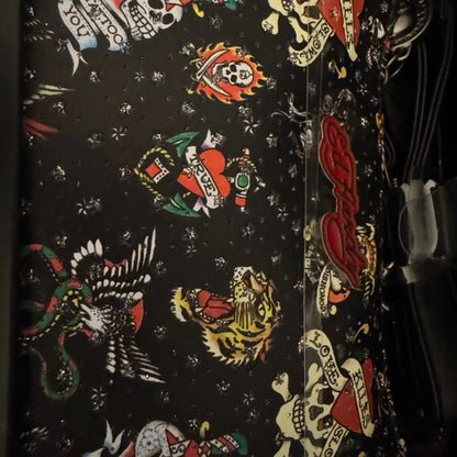 Ed Hardy Convertible Wristlet & Key Ring