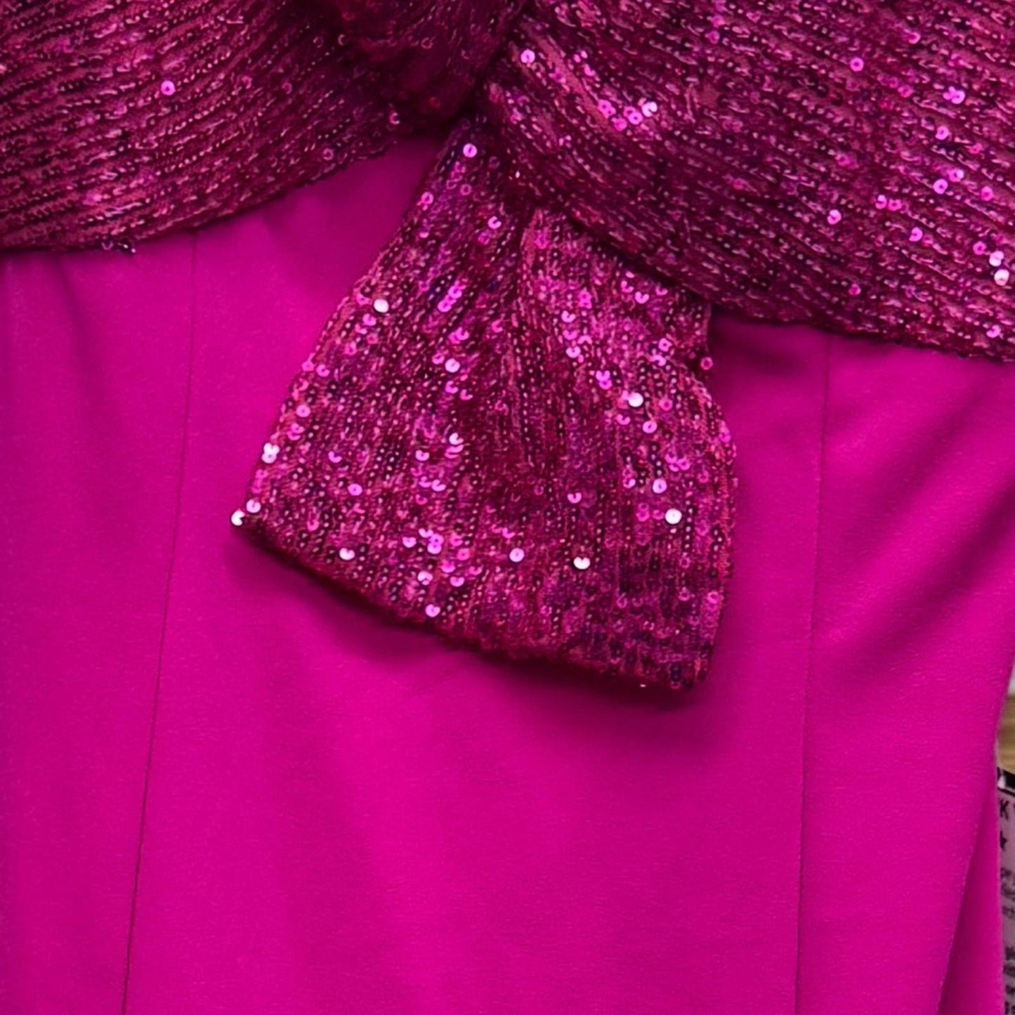 Morgan & Co. Elegant Pink Evening Dress