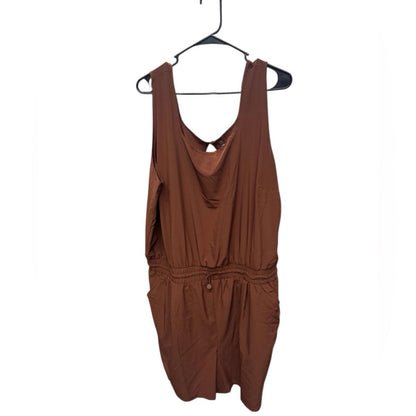 Ideology Chestnut Sleeveless romper