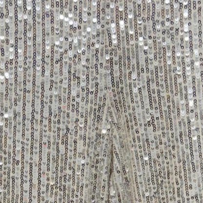 MSK Silver Sequin Women's Pants