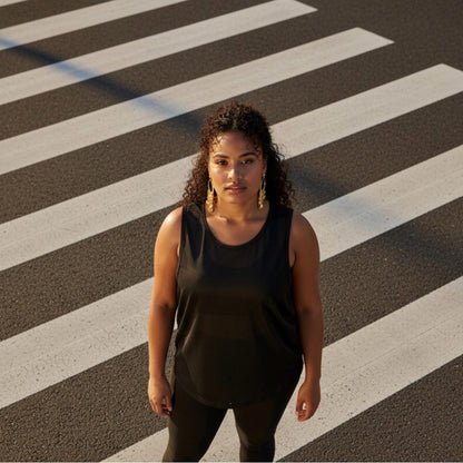Ideology Black Tank Top