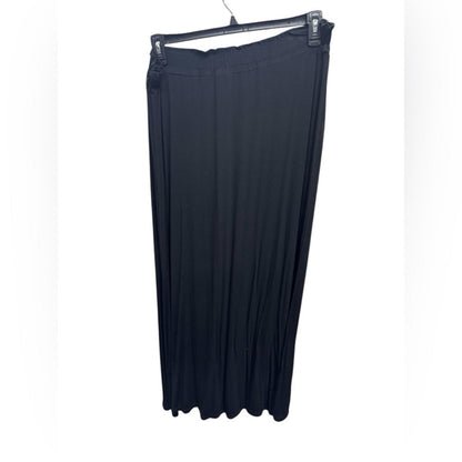 Coin 1804 Chic Black Maxi Skirt
