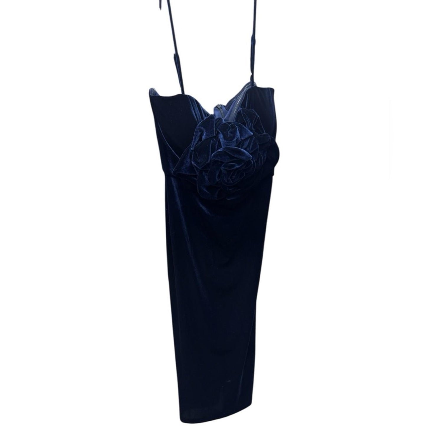 Betsy & Adam Chic Midnight Blue Mini Dress