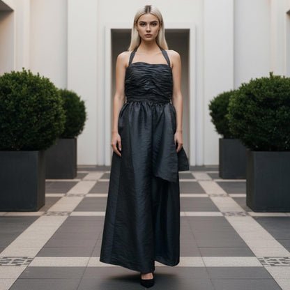 Donna Karan Black Maxi Dress